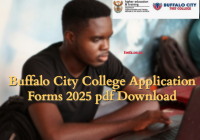 Buffalo City College Application Forms 2025 pdf Download