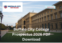 Buffalo City College Prospectus 2026 PDF Download