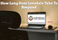 How Long Does Lovedale Take To Respond