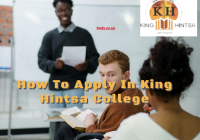 How To Apply In King Hintsa College