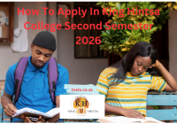 How To Apply In King Hintsa College Second Semester 2026