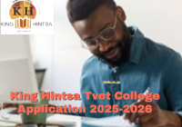 King Hintsa Tvet College Application 2025-2026