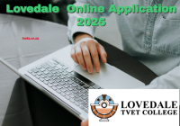 Lovedale Online Application 2025