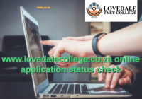 www.lovedalecollege.co.za online application status check