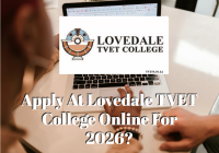 Apply At Lovedale TVET College Online For 2026?