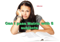 Can I pass Matric with 5 subjects