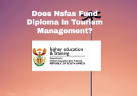 Does Nsfas Fund Diploma In Tourism Management?