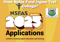 Does Nsfas Fund Ingwe Tvet College?