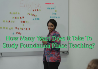 How Many Years Does It Take To Study Foundation Phase Teaching?