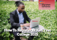 How To Register At Ksd Tvet College 2025