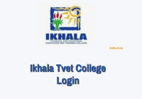 Ikhala Tvet College Login