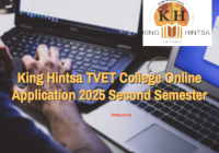 King Hintsa TVET College Online Application 2025 Second Semester