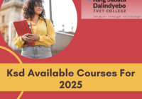 Ksd Available Courses For 2025