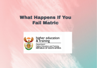 What Happens If You Fail Matric