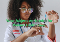 What Subjects Are Needed For Primary Health Care?