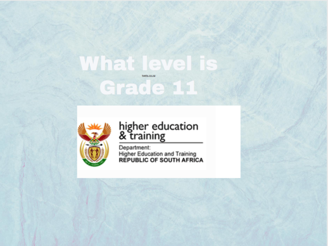What level is Grade 11