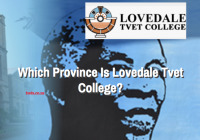 Which Province Is Lovedale Tvet College?