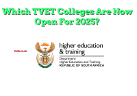 Which TVET Colleges Are Now Open For 2025?