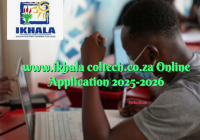 www.ikhala coltech.co.za Online Application 2025-2026