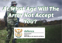 At What Age Will The Army Not Accept You?