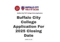 Buffalo City College Application For 2025 Closing Date