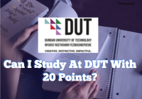 Can I Study At DUT With 20 Points?