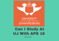 Can I Study At UJ With APS 18