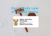 Can I Study Law If I Failed Maths