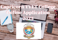 Capricorn TVET College Online Application 2025