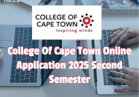 College Of Cape Town Online Application 2025 Second Semester