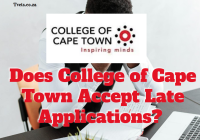 Does College of Cape Town Accept Late Applications?