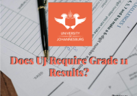 Does UJ Require Grade 11 Results?