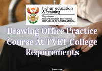 Drawing Office Practice Course At TVET College Requirements