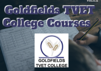 Goldfields TVET College Courses  