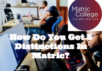 How Do You Get 5 Distinctions In Matric?