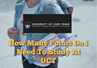 How Many Points Do I Need To Study At UCT