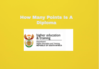 How Many Points Is A Diploma;What is a diploma pass in SA