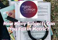 How Many Subjects Can You Fail in Matric?