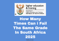 How Many Times Can i Fail The Same Grade In South Africa 2025