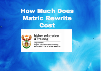 How Much Does Matric Rewrite Cost