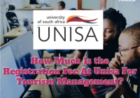 How Much Is the Registration Fee At Unisa For Tourism Management?