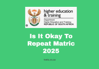 Is It Okay To Repeat Matric 2025