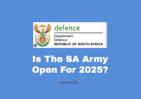 Is The SA Army Open For 2025?