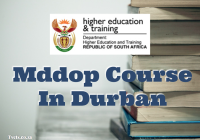 Mddop Course In Durban