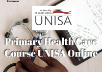 Primary Health Care Course UNISA Online