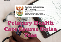 Primary Health Care Course Unisa Fees