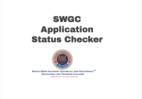 SWGC Application Status Checker