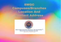 SWGC Campuses/Branches Location And Contact Address