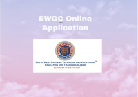 SWGC Online Application