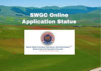 SWGC Online Application Status